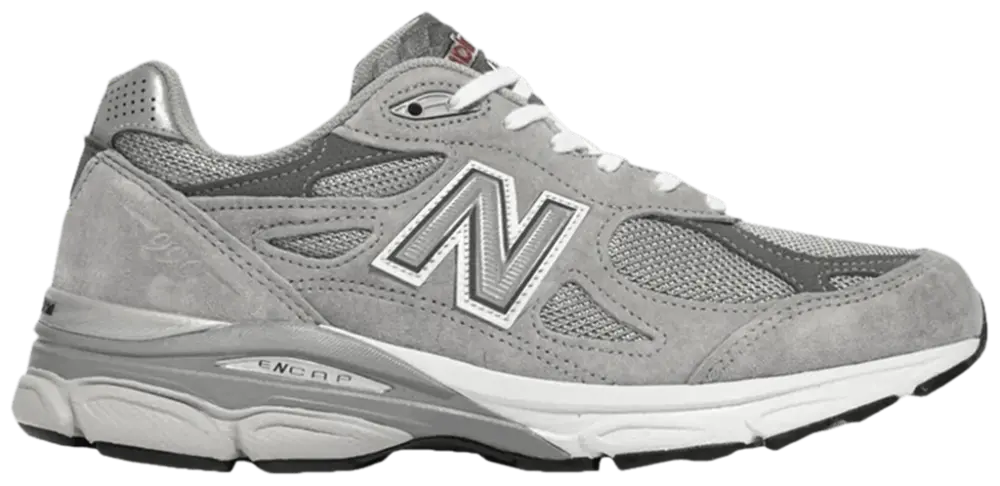 Giày New Balance In USA 990 V3 'White Blue' M990WB3