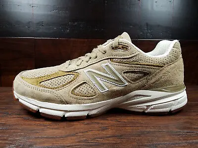 Giày New Balance 990v4 Made in USA ‘Tan’ M990HL4 - Ảnh 4