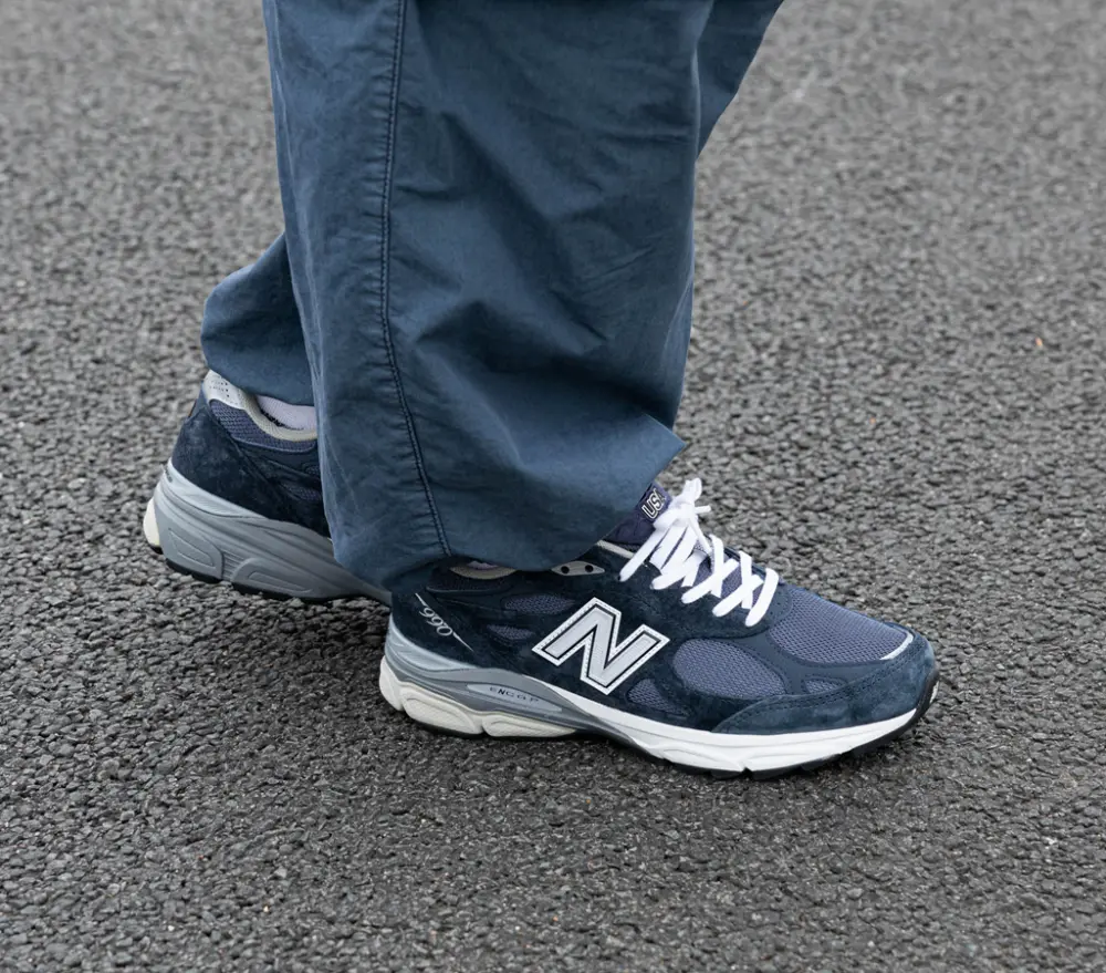 Giày New Balance 990v3 Made In USA 'Navy Denim' M990NB3 - Ảnh 3