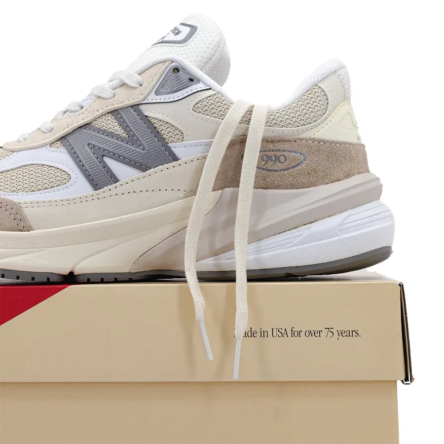 Giày New Balance Made in USA x Teddy Santis 'Mindful Grey' M990SS6 - Ảnh 3