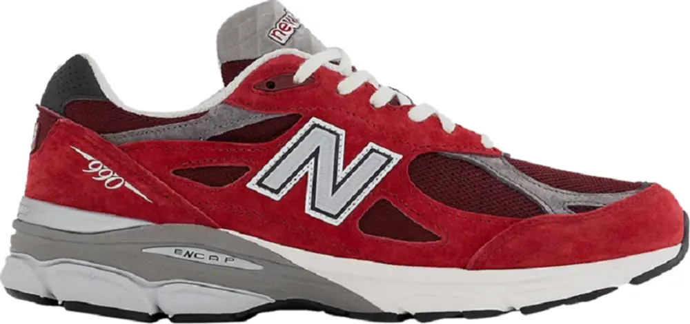 Giày New Balance 990v3 MiUSA Teddy Santis ‘Scarlet’ M990TF3