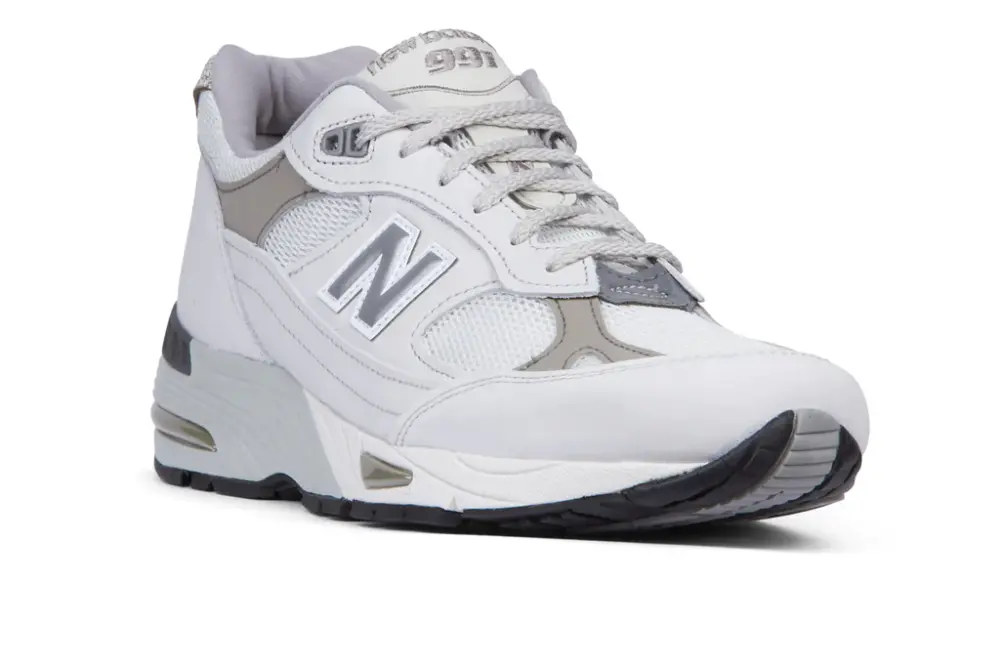 Giày New Balance 991 Made in England 'Star White' M991FLB - Ảnh 3