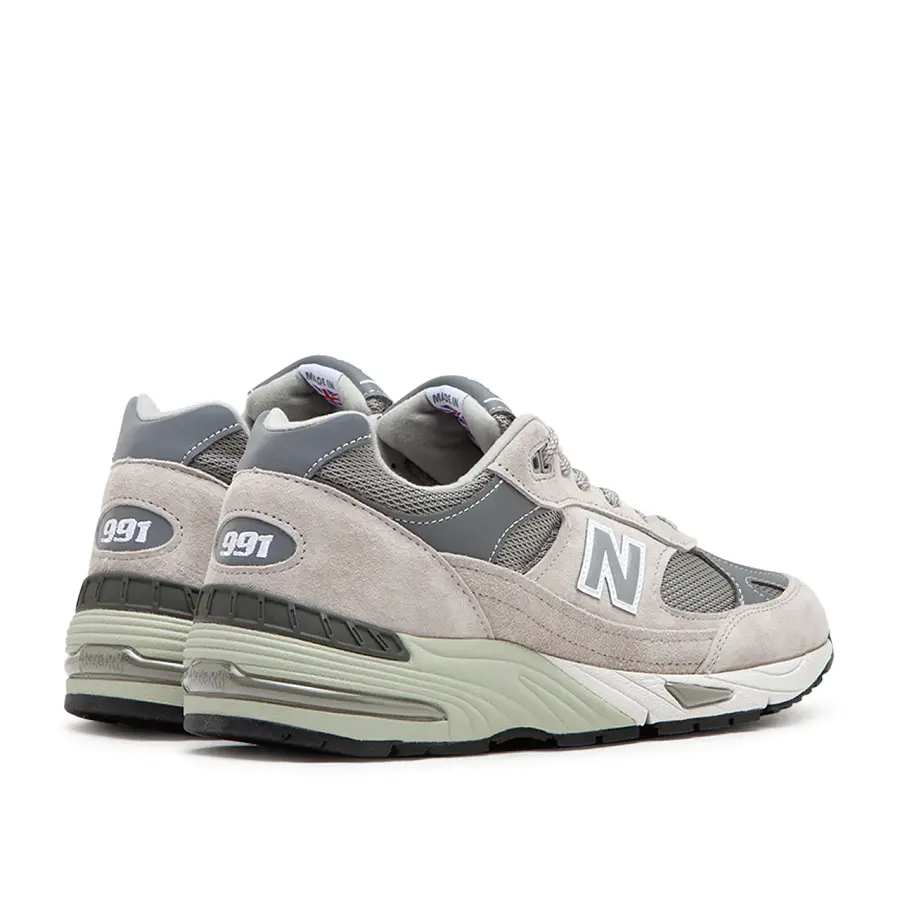 Giày New Balance 991 ‘Grey White’ M991GL - Ảnh 5