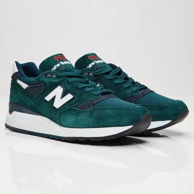 Giày New Balance 998 Dark Green M998CHI - Ảnh 4