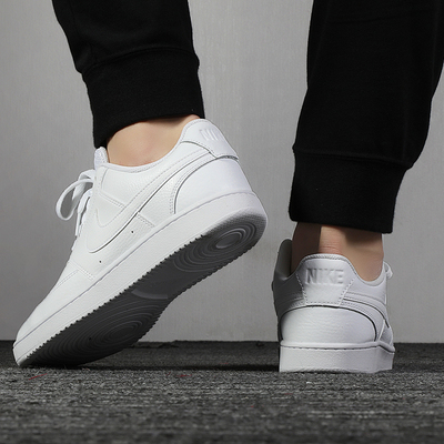 Giày Nike Court Vision Low Triple White CD5463-100 - Ảnh 5