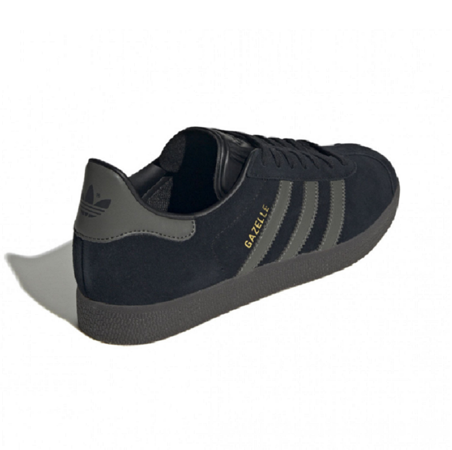 Giày Adidas Gazelle 'Core Black Gold Metallic Sword' ID6105 - Ảnh 3