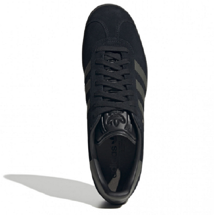 Giày Adidas Gazelle 'Core Black Gold Metallic Sword' ID6105 - Ảnh 4