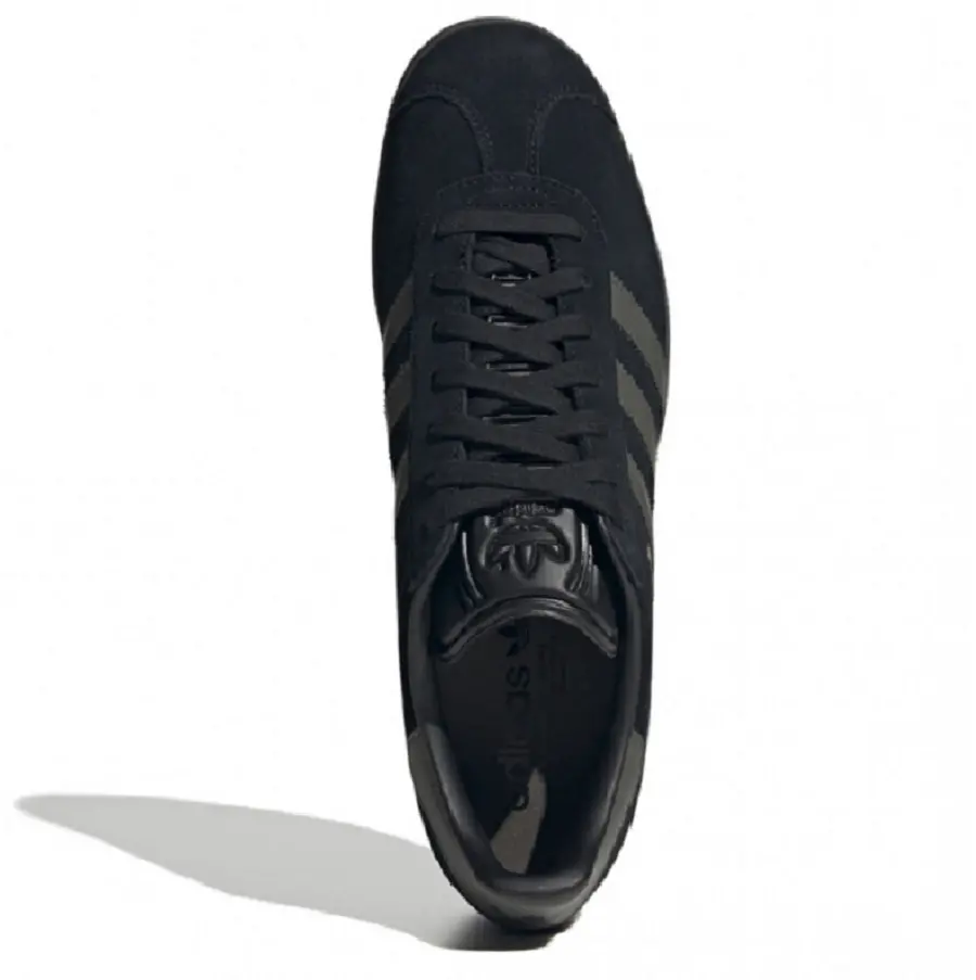 Giày Adidas Gazelle 'Core Black Gold Metallic Sword' ID6105 - Ảnh 4