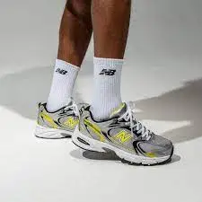 Alternative view of Giày New Balance 530 Retro Running 'Silver Yellow' MR530SC