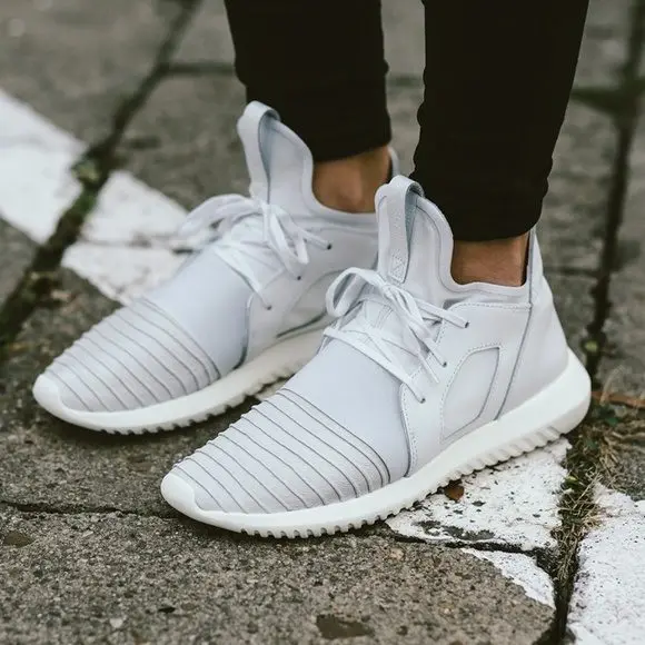 Giày adidas Tubular Defiant "Crystal White" S80486 - Ảnh 3