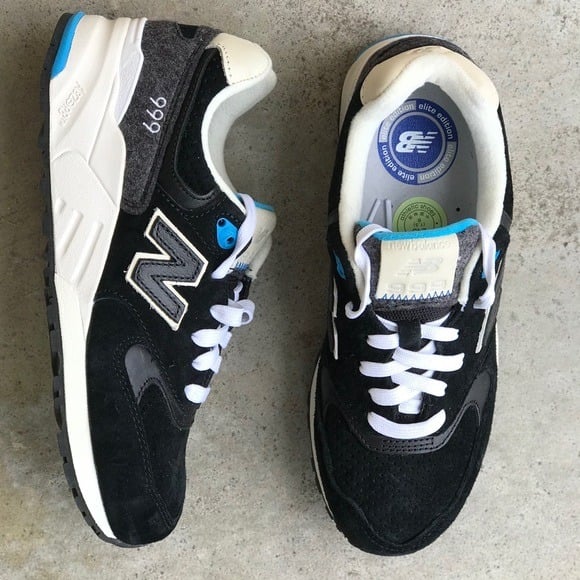 Giày New Balance Wmns 999 'Black' WL999MMA - Ảnh 5