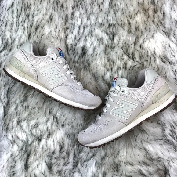 Alternative view of Giày New Balance Wmns 574 Retro Sport Sea Salt WL574RSC