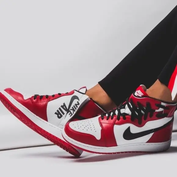 Giày Nike Wmns Air Jordan 1 Rebel XX 'Chicago' AT4151-100 - Ảnh 5