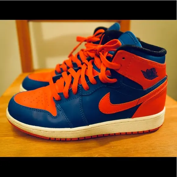 Giày Nike Air Jordan 1 High OG GS 'Knicks' 575441-417 - Ảnh 4