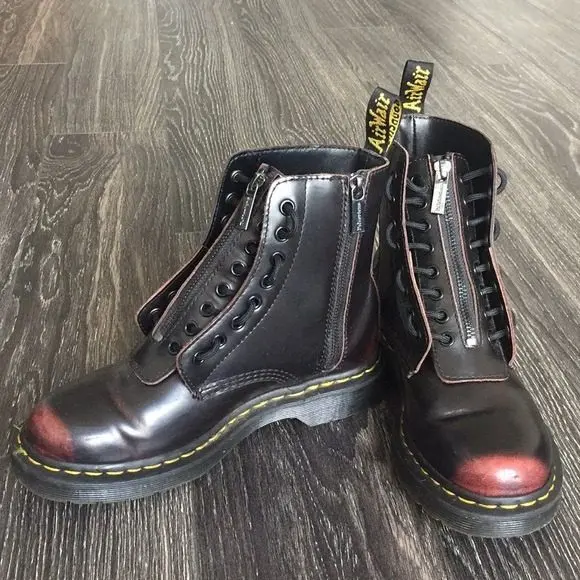 Alternative view of Giày Dr. Martens 1460 Pascal 'Cherry Red' 24330600