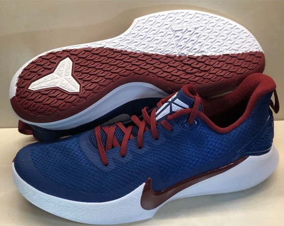 Giày Nike Kobe Mamba Focus 'Coastal Blue Red' AJ5899-400 - Ảnh 5