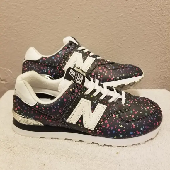 Giày New Balance Wmns 574 'Paint Splatter' WL574TAA - Ảnh 4