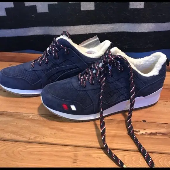 Alternative view of Giày Kith x Moncler x Asics Gel Lyte 3 'Navy' HK729-5858