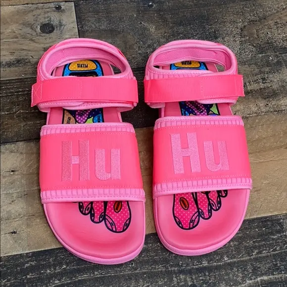 Dép Adidas Pharrell x Adilette 2.0 Sandal 'Hyper Pop' FU7612 - Ảnh 4