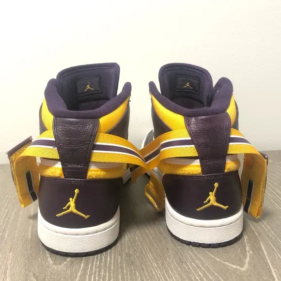 Giày Nike Air Jordan 1 High Strap 'Grand Purple' 342132-571 - Ảnh 5