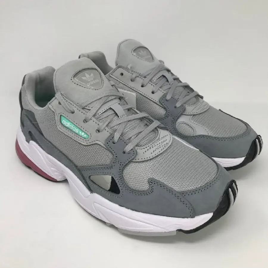 Giày Adidas Originals Falcon 'Grey Pink' D96698 - Ảnh 4