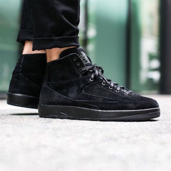 Giày Nike Air Jordan 2 Retro Deconstructed 'Tripple Black' 897521-010 - Ảnh 7