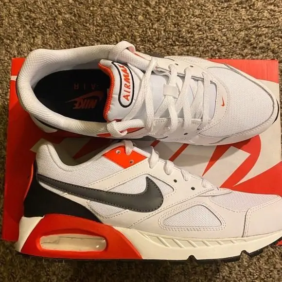 Giày Nike Air Max IVO 'White Habanero Red' CD1540-100 - Ảnh 5