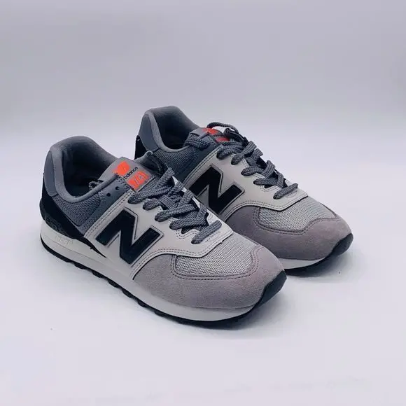 Alternative view of Giày New Balance 574 'Grey Black' ML574JHVD