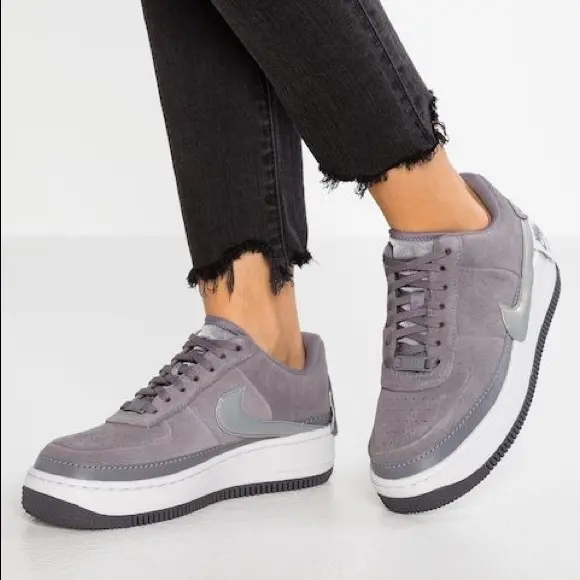 Alternative view of Giày Nike Air Force 1 Jester XX 'Gunsmoke' BQ3163-001