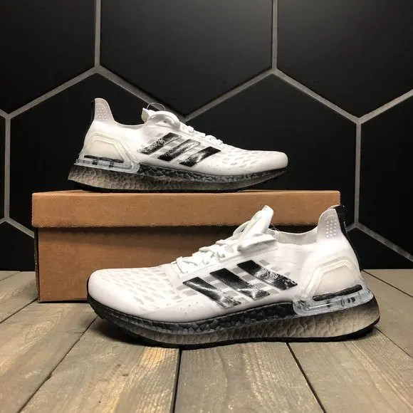 Alternative view of Giày Adidas Wmns UltraBoost PB 'White Black Grey' EF0888