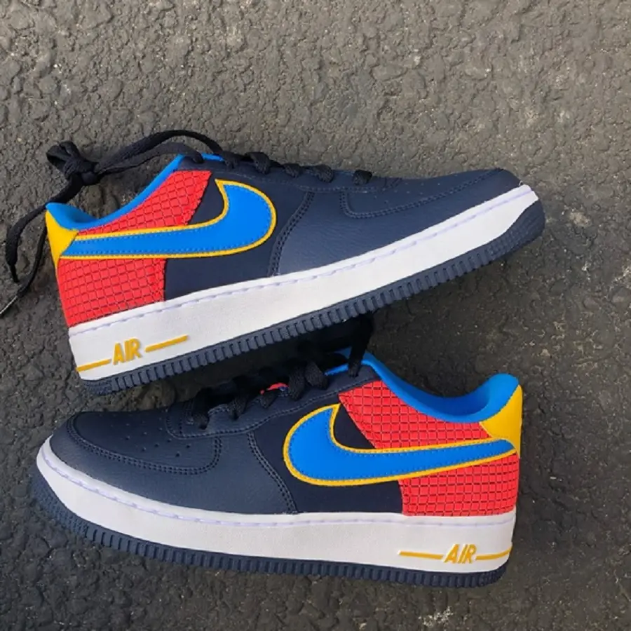 Giày Nike Air Force 1 Low GS ‘Photo Blue’ AV0748-400 - Ảnh 4