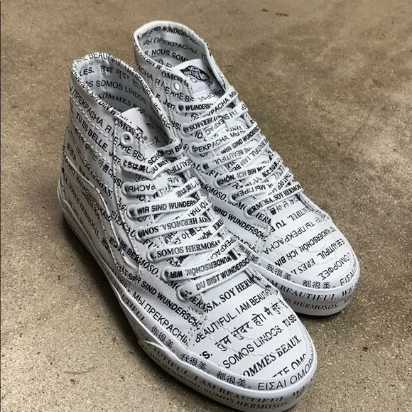 Giày Vans Sk8-Hi Tapered 'We Are Beautiful ' VN0A4U162Q2 - Ảnh 3
