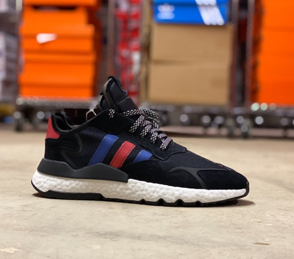 Giày Adidas Nite Jogger 'Black Royal Scarlet' FV3585 - Ảnh 3