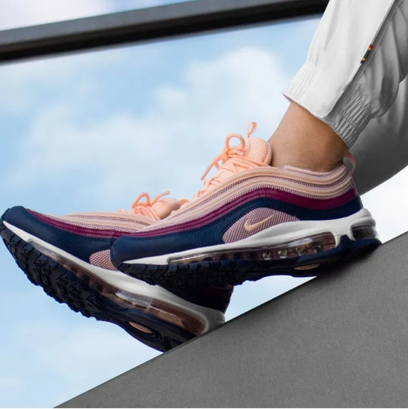Giày Nike Wmns Air Max 97 'Plum Chalk' 921733-802 - Ảnh 5