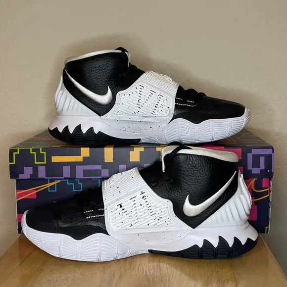 Alternative view of Giày Nike Kyrie 6 Team 'Black White' CK5869-002