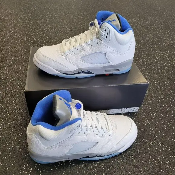 Giày Nike Air Jordan 5 Retro GS 'Stealth 2.0' 440888-140 - Ảnh 6