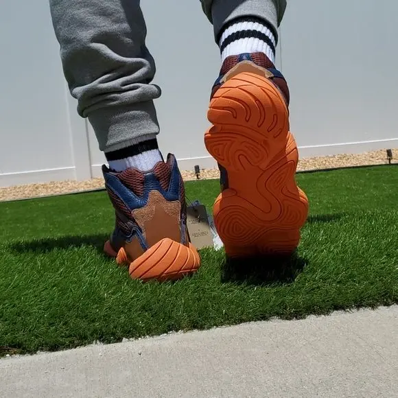 Giày Adidas Yeezy 500 High 'Tactical Orange' GW2873 - Ảnh 4