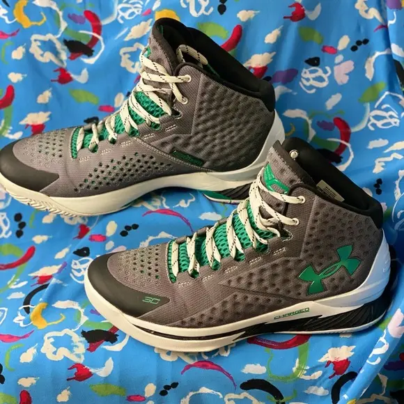 Giày Under Armour Curry 1 'Golf' 1258723-100 - Ảnh 5