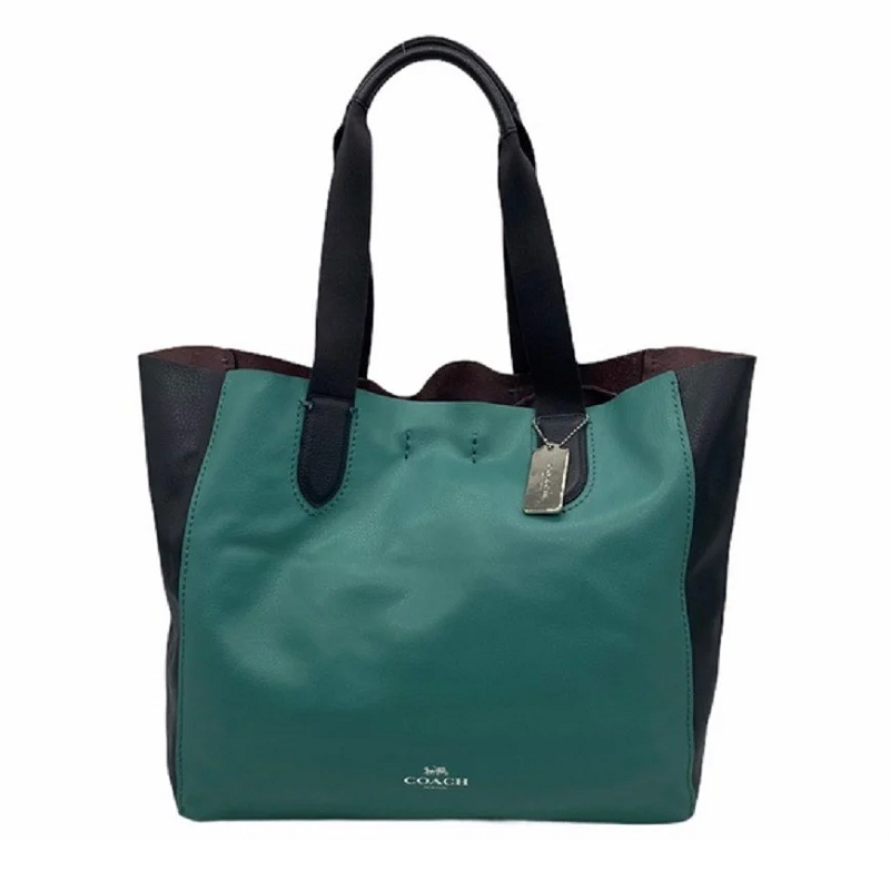 Túi Coach Derby Large Tote Bag 'Blue Green' F11833