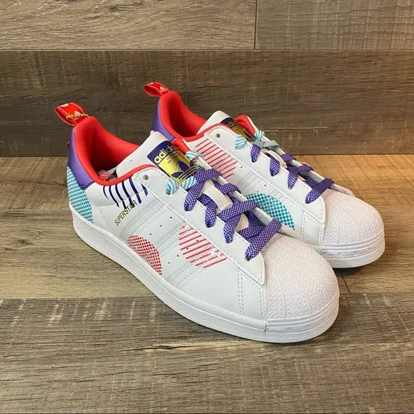 Giày Adidas Superstar J 'Chinese New Year - Year Of The Ox Polka' GZ7349 - Ảnh 3