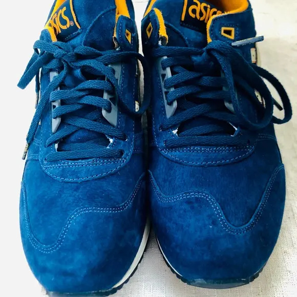 Giày Asics Gel Respector Navy H5X2L 5005 - Ảnh 4