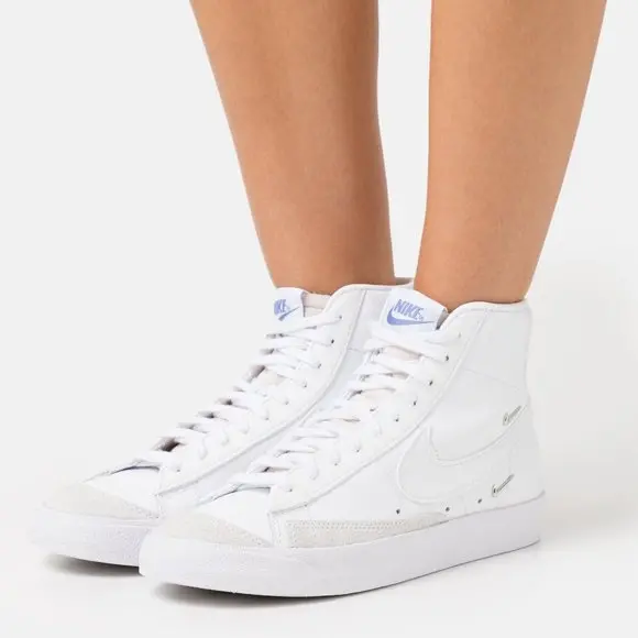 Giày Nike Wmns Blazer Mid '77 SE 'Sisterhood White Metallic Silver' CZ4627-100 - Ảnh 7