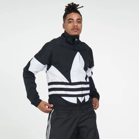 Áo Adidas Big Trefoil Track Jacket 'Black' FM9892 - Ảnh 5