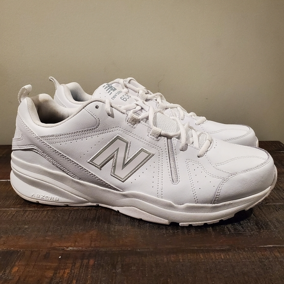 Giày New Balance 608v5 'White' MX608AW5 - Ảnh 3