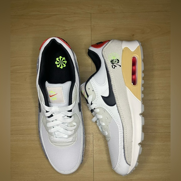 Giày Nike Air Max 90 SE 'Swoosh Fiber' DV3335-100 - Ảnh 5