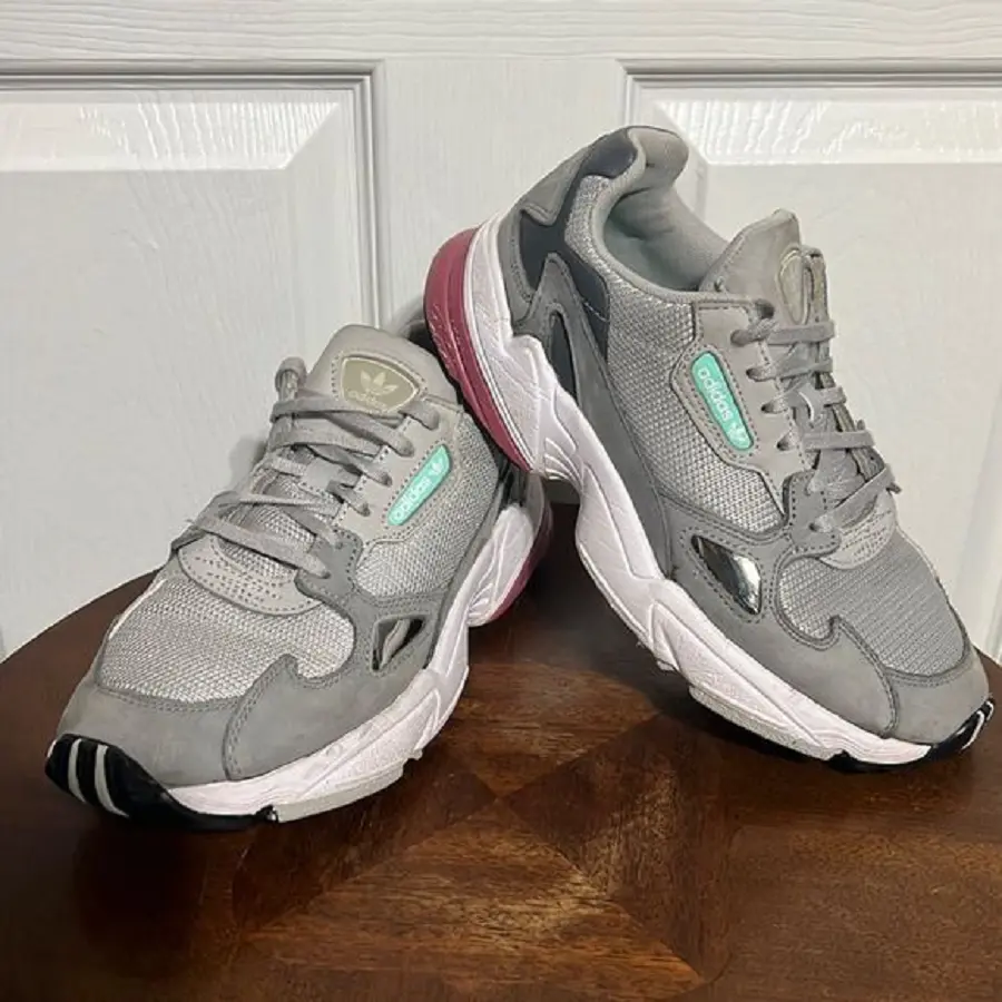 Giày Adidas Originals Falcon 'Grey Pink' D96698 - Ảnh 5