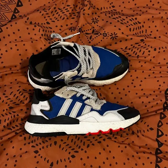 Alternative view of Giày Adidas Nite Jogger 'Royal Blue' EH1294