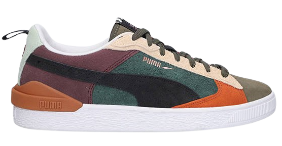 Giày Puma Suede Block Shoes WTFormstripe 'Grape Leaf' 381184-02