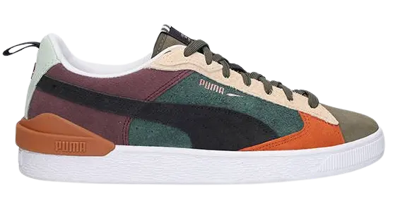 Giày Puma Suede Block Shoes WTFormstripe 'Grape Leaf' 381184-02