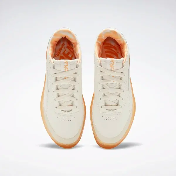Giày Reebok MadWomen x Wmns Club C Double Geo 'Sandtrap Sunwash' GY8058 - Ảnh 4